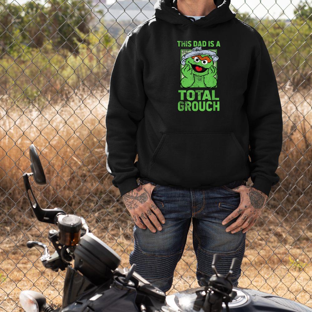 Thebestfathersonsmatchingshirts Sesame Street Father's Day Total Grouch Dad Unisex Hoodie